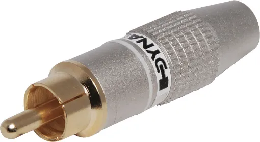 Super high-quality metal RCA plugs with gold plated contacts for ultra low connection loss.
