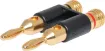Gold plated Dual banana plug for speaker connections. With screw connection for wire termination.
3A @ 125V AC.