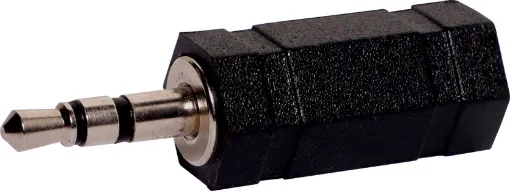 3.5mm Stereo Line Plug to 2.5mm Socket Adapter.