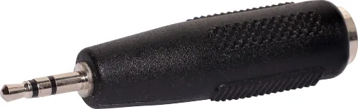 3.5mm socket to 2.5mm plug stereo adapter.