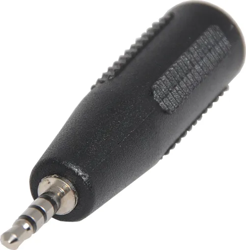 3.5mm socket to 2.5mm plug TRRS adapter.