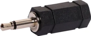 3.5mm Mono Plug to 3.5mm Stereo Socket Adapter 3.5mm Mono Plug to 3.5mm Stereo Socket Adapter.