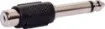 6.35mm Mono Plug to RCA Female Adapter.