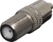 RCA Male to F Connector Female Adapter