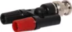 Dual Binding Posts - BNC Male Adaptor