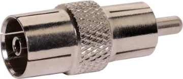 PAL Female to RCA Male Adapter 75&Omega Pal Female to male RCA adaptor