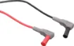 Shrouded banana plugs and soft rubber construction. Cat 3 1KV 10A approved. Strain relief at both ends for long service life. Test pins have a unique banana plug end allowing them to be plugged into test equipment easily.