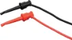 Economical replacement test leads. Quality banana to various ends to suit most multimeters and test equipment. 
Banana to IC Test Clip
