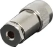Screw Plug to suit RG58 coax.
As used in RF 2-way radio communications equipment.