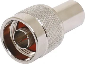 Crimp On RF400 Male Line N Type Crimp Plug to suit RF400 coax.
As used in RF 2-way radio communications equipment.