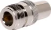 Crimp on female line plug to suit RF400 coax. As used in RF 2-way radio communications equipment.
