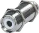 Chassis Mount Coupler / Joiner SO239 Female-Female, Panel Mount. Mounting Hole 15.5mm. SO239