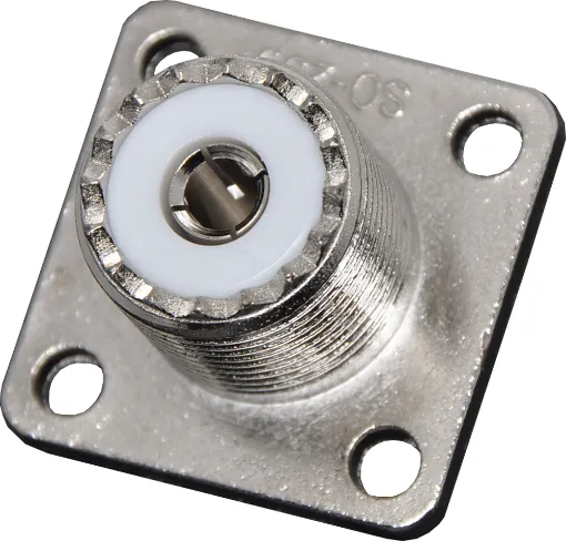 Panel Mount. Mounting Holes 3.5mm  dia. Chassis hole 15mm
