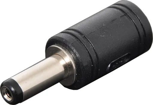 DC power adaptor. 2.5mm socket  to 2.1mm plug.