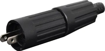 12VDC Line Male Posi-Fit (Engel Style) Plug Engel 'Posi-Fit' style line plug to suit Engel fridges.