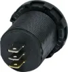 Measures 6-30V DC @ 10A max with internal shunt. 29mm mounting hole. 19mm thread length.