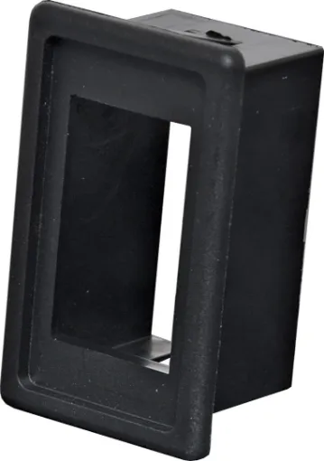 Compatible with P 0690, P 0694 USB chargers and S 1020 marine rocker switch. Each modular section dove-tails together for as many as desired. 