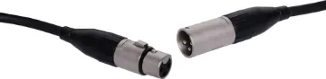 3m 3 Pin XLR Male to Female XLR Microphone Cable Amphenol Brand XLR Male / XLR Fem. 3M