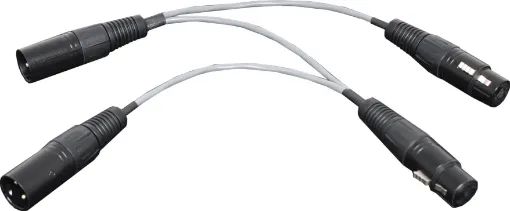 Quickly adapt and split signals between genders of 3 pin XLR connections. 20cm length.