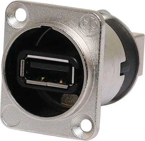 Chassis USB Type A/Type B reversible. 