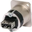 Chassis USB Type A/Type B reversible. 
