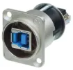Chassis USB Type A/Type B reversible. 