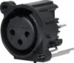 Ideal for use in mixers or amplifiers where panel space is limited. 
