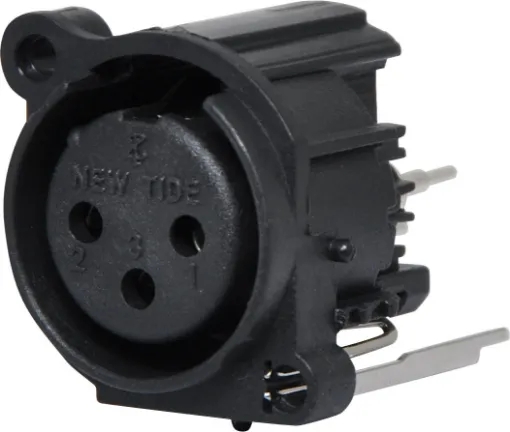 Ideal for use in mixers or amplifiers where panel space is limited. 