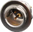 3 Pin Chassis Male. Mounting hole 11mm diametre.