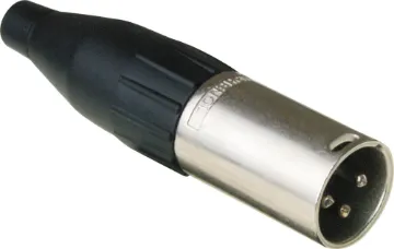 3 Pin Male Line XLR AC3M AMPHENOL (formerly Alcatel) connectors are ideal for use in high performance audio applications, including mobile PA use.  They represent a no-compromise approach to connector technology, with rugged construction,  secure mechanical characteristics and lo