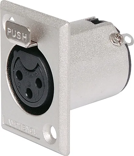 AMPHENOL (formerly Alcatel) connectors are ideal for use in high performance audio applications, including mobile PA use.  They represent a no-compromise approach to connector technology, with rugged construction,  secure mechanical characteristics and lo