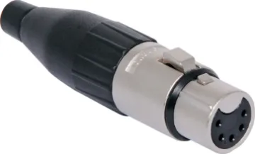 5 Pin Female Line XLR AC5F Amphenol Part No.: AC5F