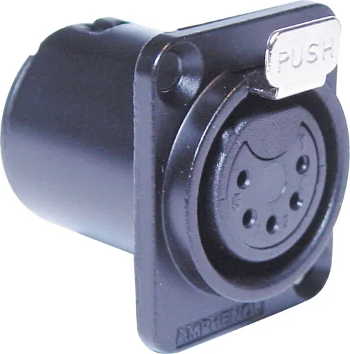 AMPHENOL (formerly Alcatel) connectors are ideal for use in high performance audio applications, including mobile PA use. They represent a no-compromise approach to connector technology, with rugged construction, secure mechanical characteristics and low 