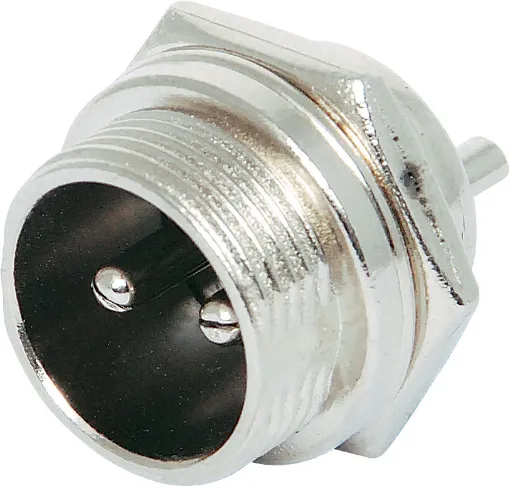 Male Chassis Socket 2 Pin