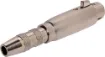 TRS 6.35mm jack socket to XLR 3 pin female. Suitable for balanced signals. 