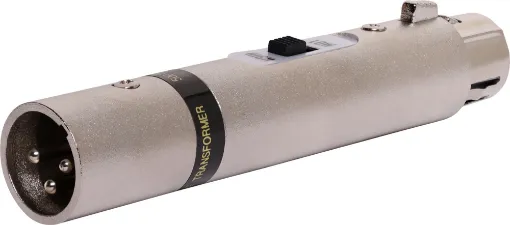 Includes transformer for switching between 50kohm high impedance and 600ohm low impedance.