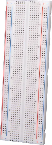 Standard 0.1 inch spacings. Accepts all ICs, transistors, diodes, leds and passives. Uses solid hook up wire for interconnections. Boards are keyed to enable easy expansion.
