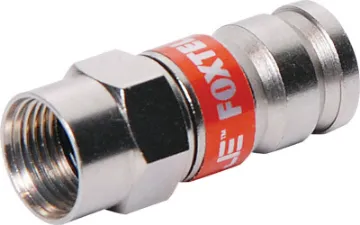 RG6 Quad Compression Crimp F Type (Foxtel Approved) Cable entry 8mm.
Foxtel Approved (F30574)