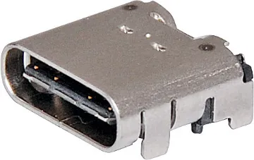 Type C 90 Deg. Horizontal PCB Mount USB 3.1 Type C USB 3.1 PCB Connector.