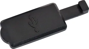 Black Type A USB Dust Cover USB dust cover to suit Type A socket. Tab fits into recess on the chassis ensuring the dust cover stays with the device even when a lead or device is plugged into it.