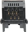 Housing: PBT Mixed 15% Glass Fibre, 94V-O
Contact: Gold Plated Phosphor Bronze Alloy
Insulation Resistance: 10M Ohm Minimum
Contact Resistance: 20M Ohm Max. per contact
Dielectric Withstand Voltage: 1000V AC RMS 60Hz
Current Rating: 1.5 Amps
Mechanical Life: 500 cycles minimum
Retention Strength: 7.7kg between plug & socket
