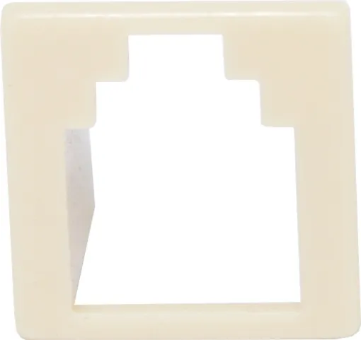 Allows non matching modular plugs and sockets to fit.