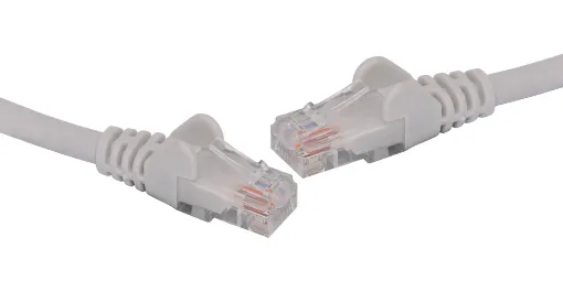 8 Pin RJ45 Male to 8 Pin RJ45 Male Grey 0.3m - Category 6