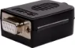 With this serial terminal block breakout users can make their own custom DE-9 serial interfaces with ease. The casing houses a PCB with screw terminal blocks suitable for use with stranded or solid core copper wire. Once wired up, you can clip the casing closed securely - it can be reopened if require using a small screw driver. 
