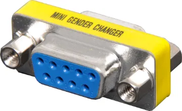 DE9 Female To DE9 Female Gender Changer DE9 Female to DE9 Female
