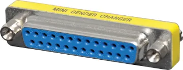 DB25 Female to DB25 Female Gender Changer DB25 Female to DB25 Female