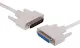 1.8m DB25 Male to DB25 Female Serial / Modem Cable DB25 Male to DB25 Female
