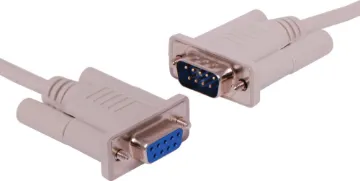 5m DE9 Male to DE9 Female Serial Cable DE9 Male to DE9 Female