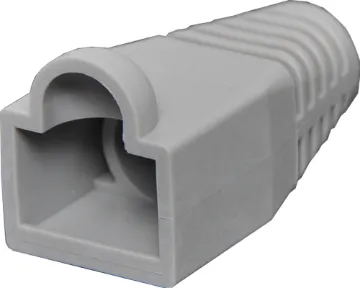 Grey Modular Patch Lead Caps RJ45 Pk-10 These covers make it easy to identify your leads once installed in patch panels. Pk 10 Grey