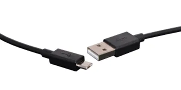 0.75m A Male to Micro B Male USB 2.0 Charging Cable (3A) High current 3A rated USB cable for powering devices and projects with a higher than normal charging or power requirements over a USB connection.